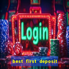 best first deposit bingo bonus