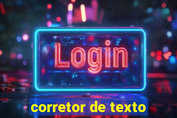 corretor de texto