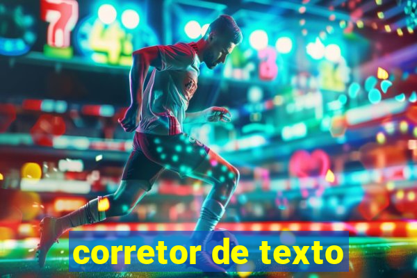 corretor de texto