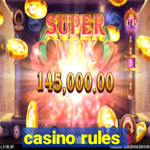 casino rules