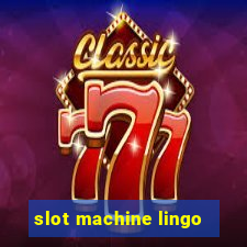 slot machine lingo