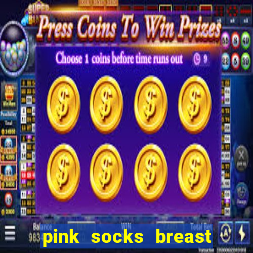 pink socks breast cancer awareness football