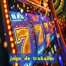 jogo de trabalho no escritório