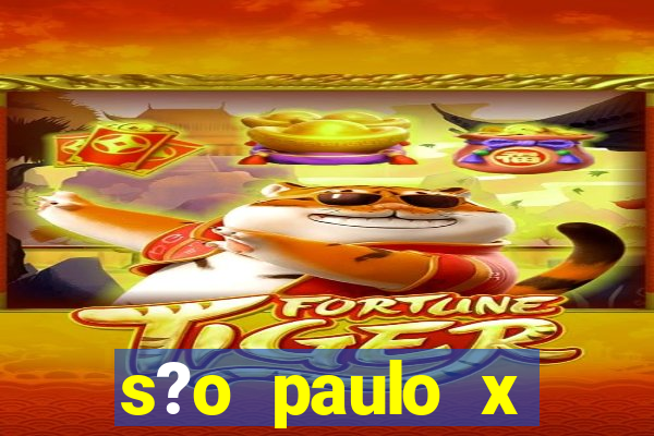 s?o paulo x cruzeiro palpite