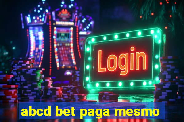 abcd bet paga mesmo