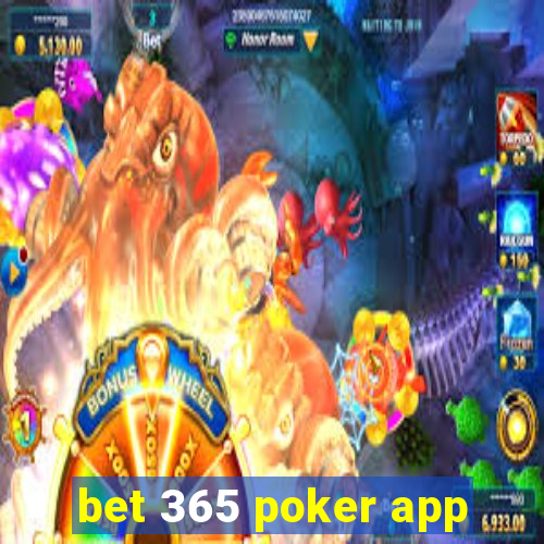 bet 365 poker app