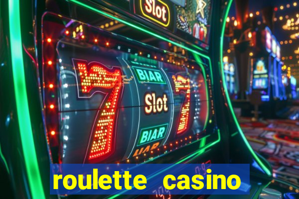 roulette casino online game