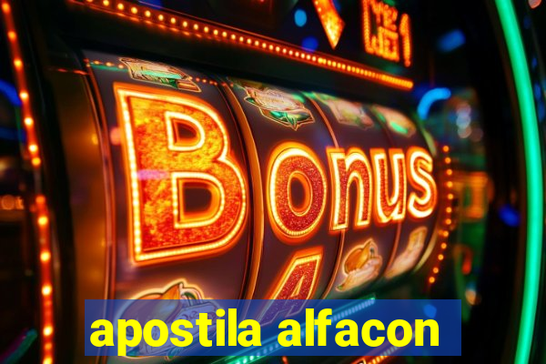 apostila alfacon