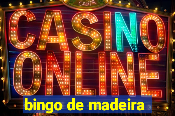 bingo de madeira