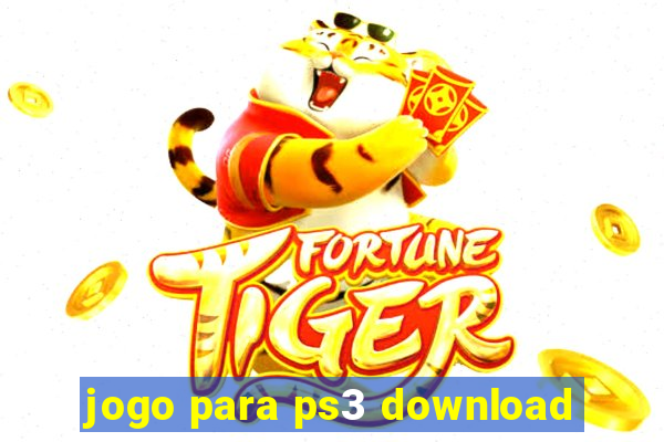 jogo para ps3 download