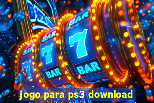 jogo para ps3 download