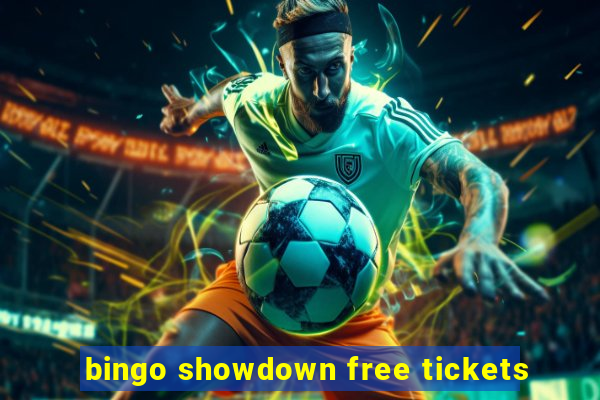 bingo showdown free tickets