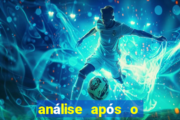 análise após o jogo de futebol