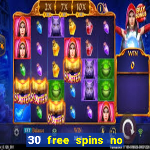 30 free spins no deposit paradise casino