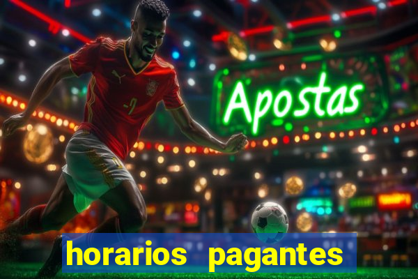 horarios pagantes slots pg