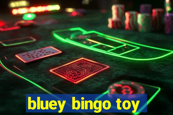 bluey bingo toy