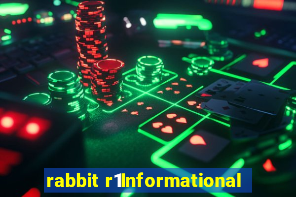 rabbit r1Informational