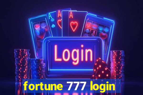 fortune 777 login