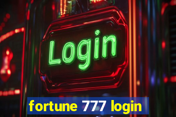 fortune 777 login