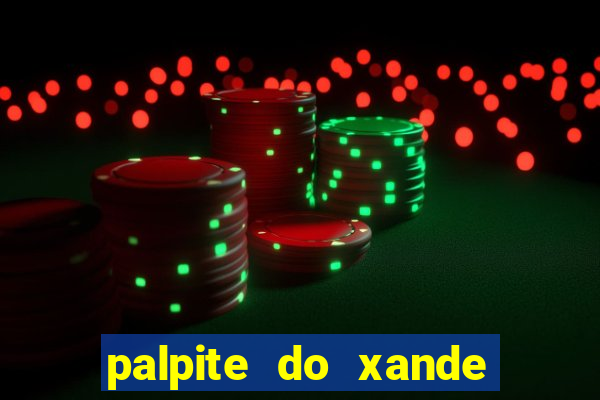 palpite do xande de hoje