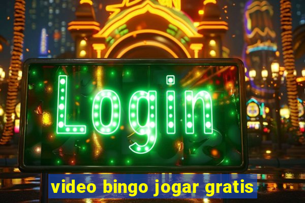 video bingo jogar gratis