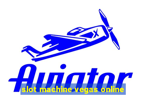 slot machine vegas online