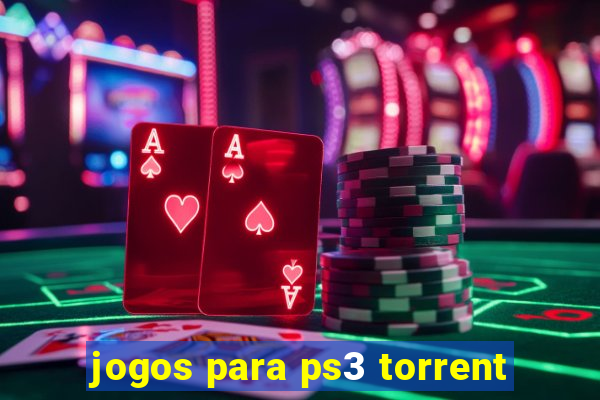 jogos para ps3 torrent