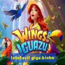 lotofacil giga bicho