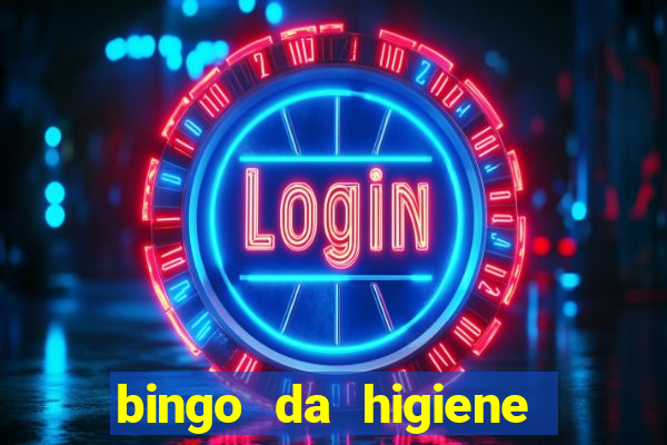 bingo da higiene para imprimir