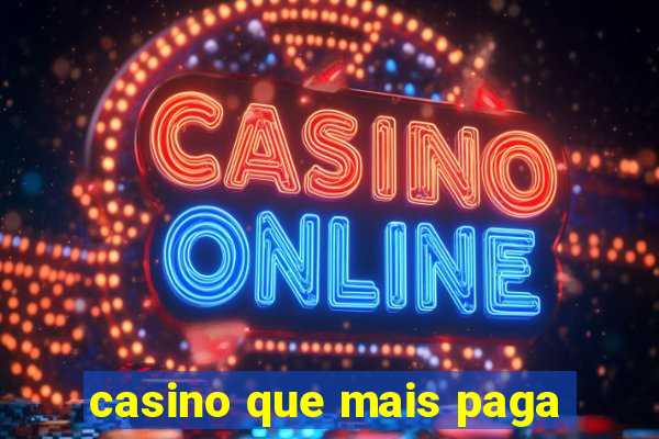 casino que mais paga