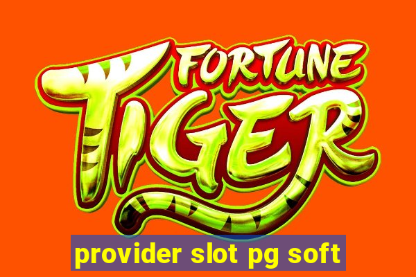 provider slot pg soft