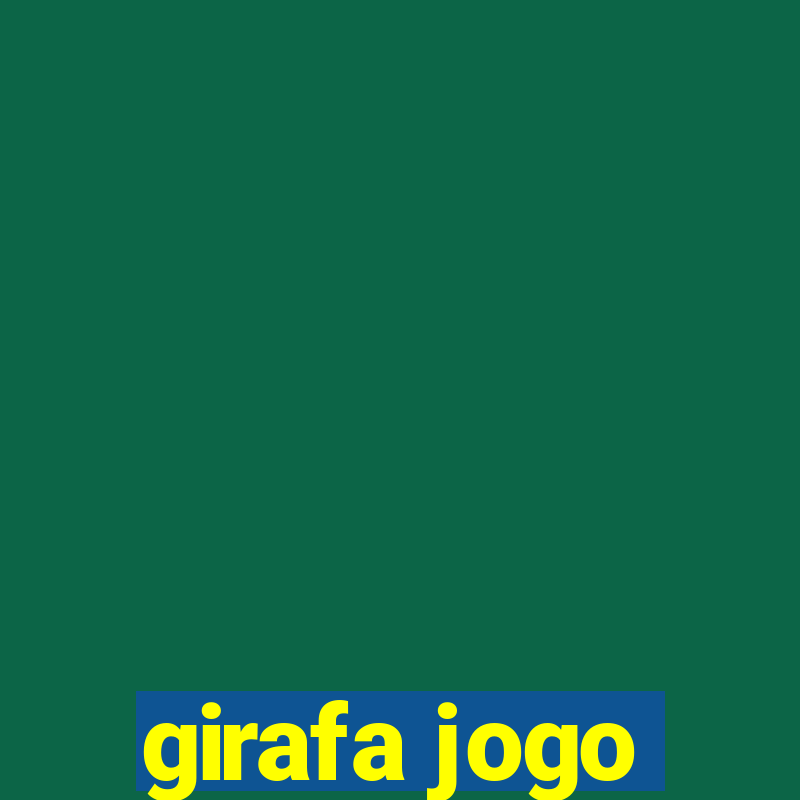 girafa jogo