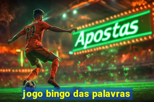 jogo bingo das palavras