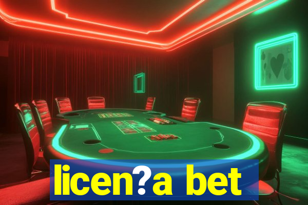 licen?a bet