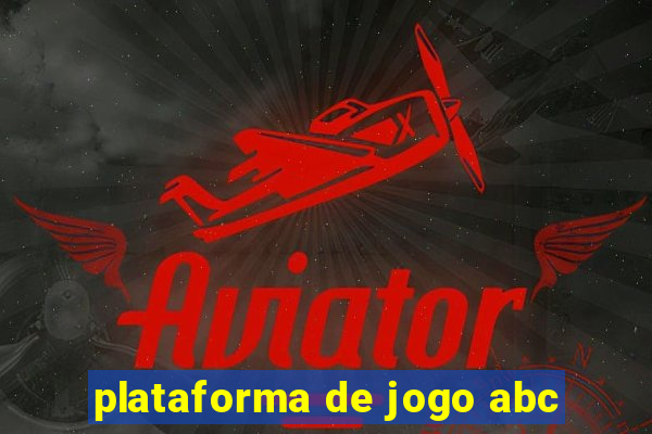 plataforma de jogo abc