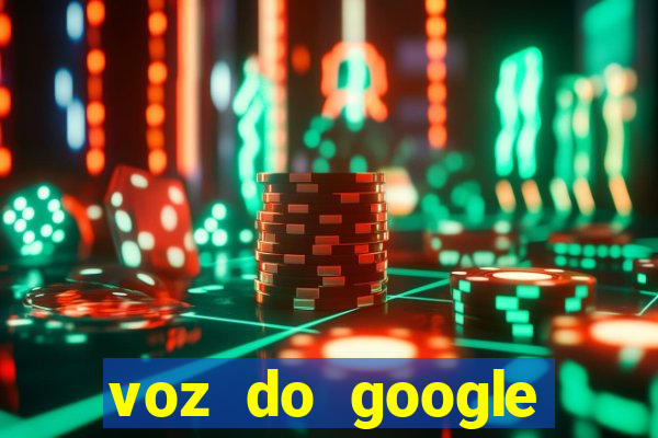 voz do google tradutor homem