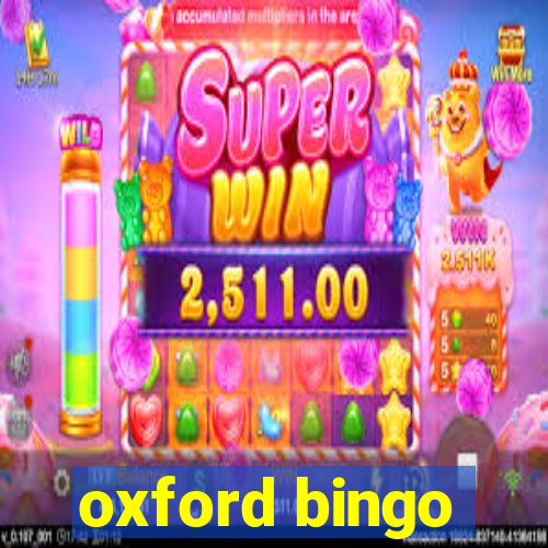 oxford bingo