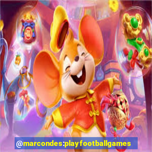 @marcondes:playfootballgames bingo football