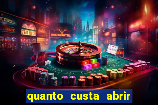 quanto custa abrir um cassino online