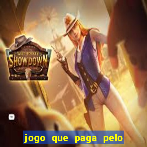 jogo que paga pelo pix de verdade