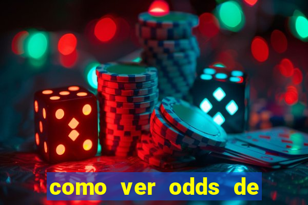 como ver odds de jogos passados