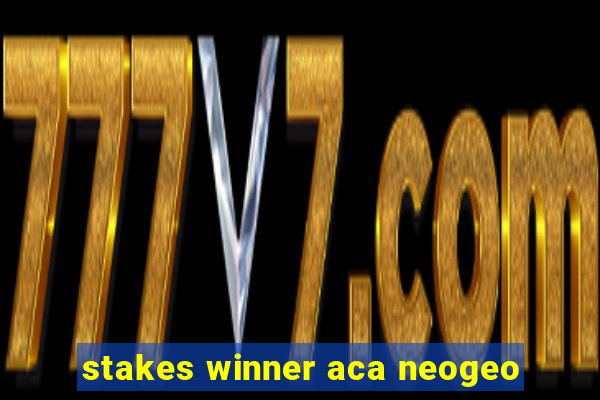 stakes winner aca neogeo