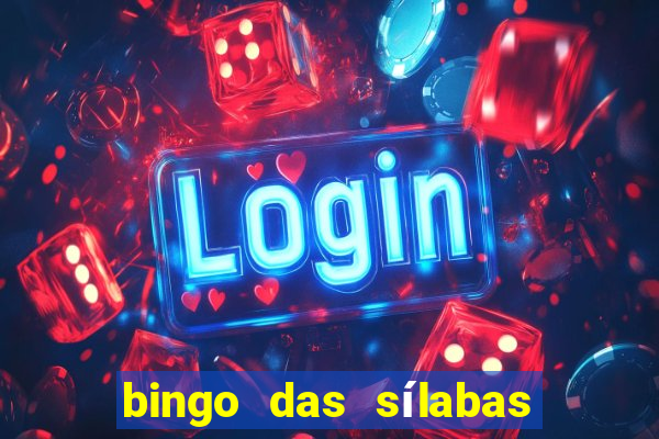 bingo das sílabas como jogar