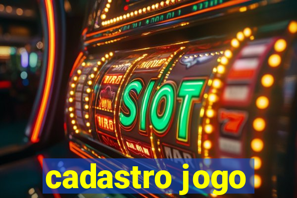 cadastro jogo