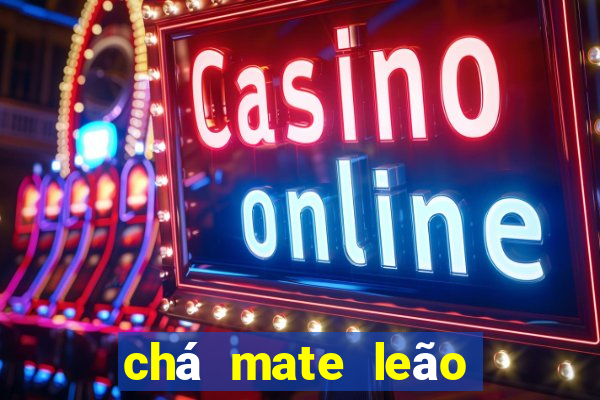 chá mate leão pêssego benefícios