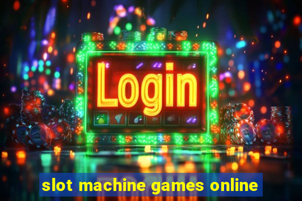 slot machine games online