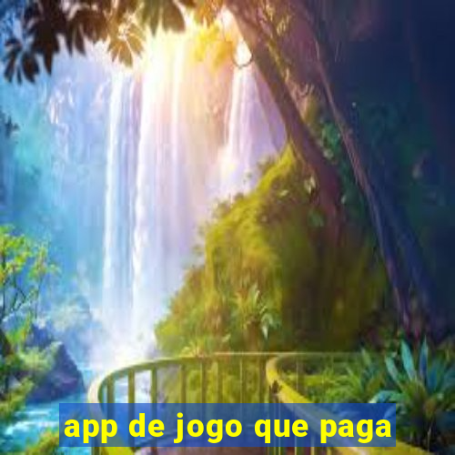 app de jogo que paga