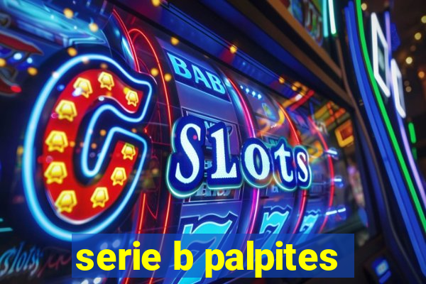 serie b palpites