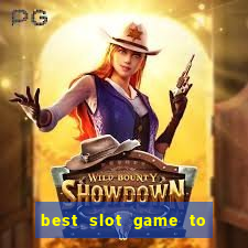 best slot game to win money