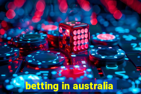 betting in australia